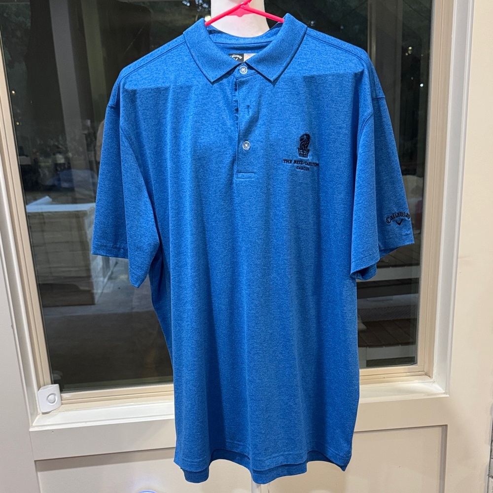 Callaway Vibrant Blue Polo Shirt